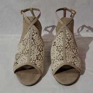 Nanette Lepore Bernice Lace Heels